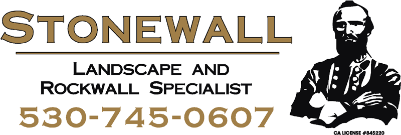 Stonewall Landscape and Rockwall Specialists 530-745-0607